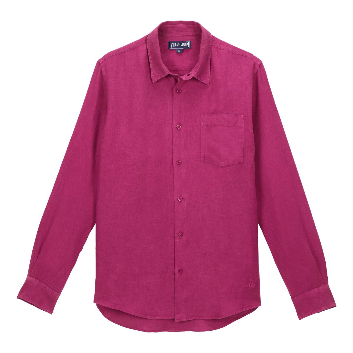 Мужская Льняная Рубашка