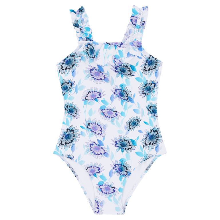 Слитный Купальник для Девочек Flash Flowers