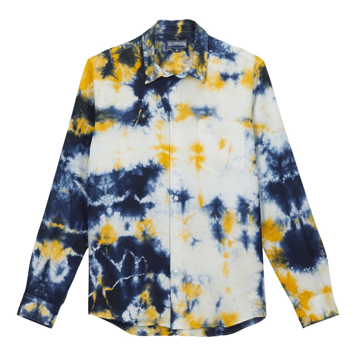 Мужская Льняная Рубашка