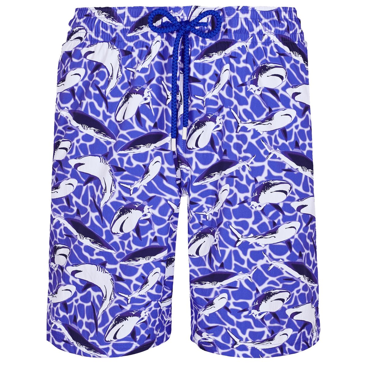 Мужские Плавательные Шорты Удлиненные из Эластичной Ткани 2009 Les Requins