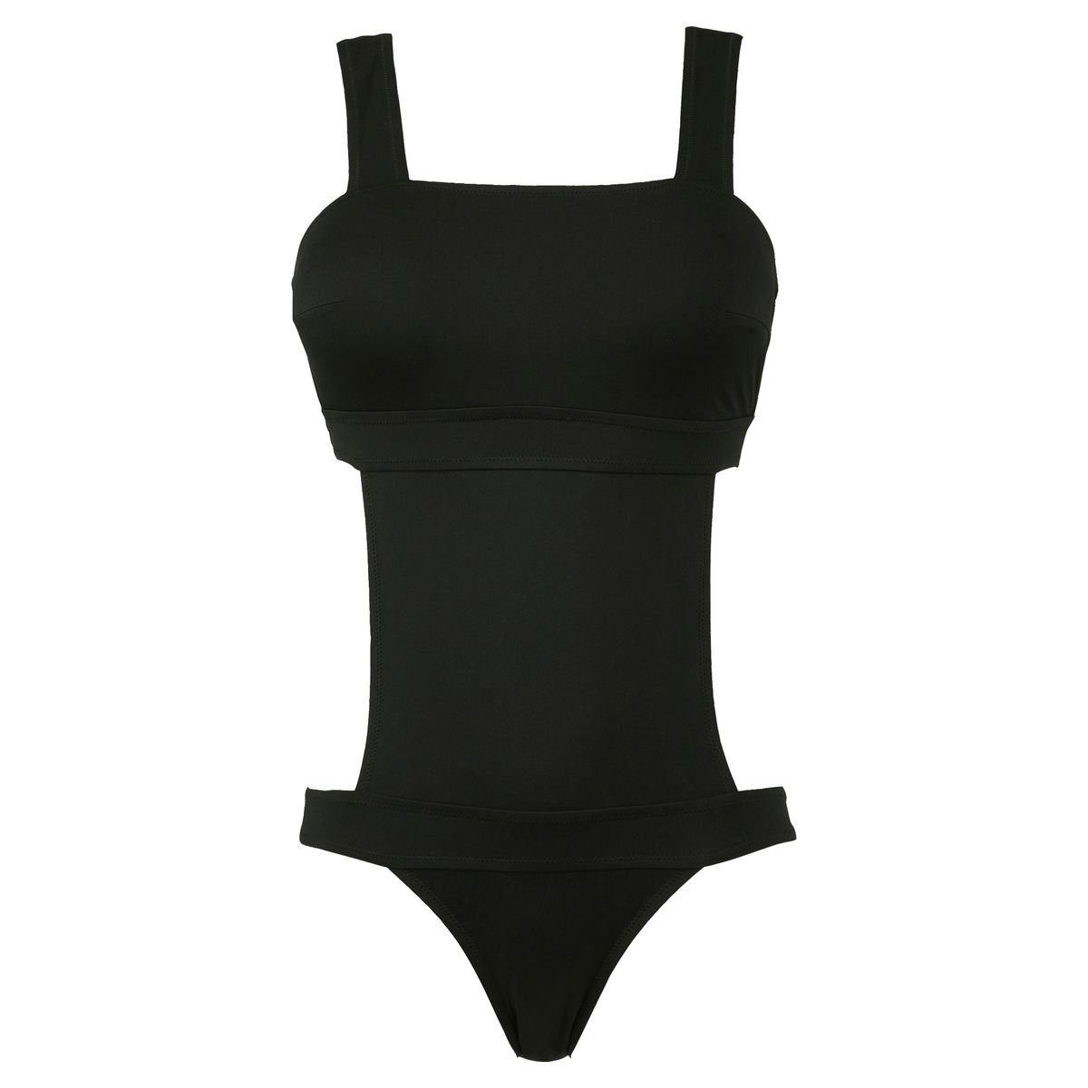 Купальник Слитный Трикини Однотонный