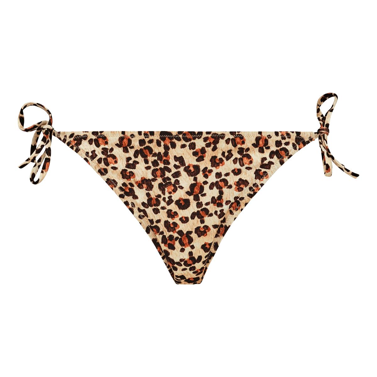 Женские Плавки Бикини на Завязках Turtles Leopard