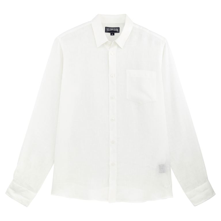 Мужская Льняная Рубашка