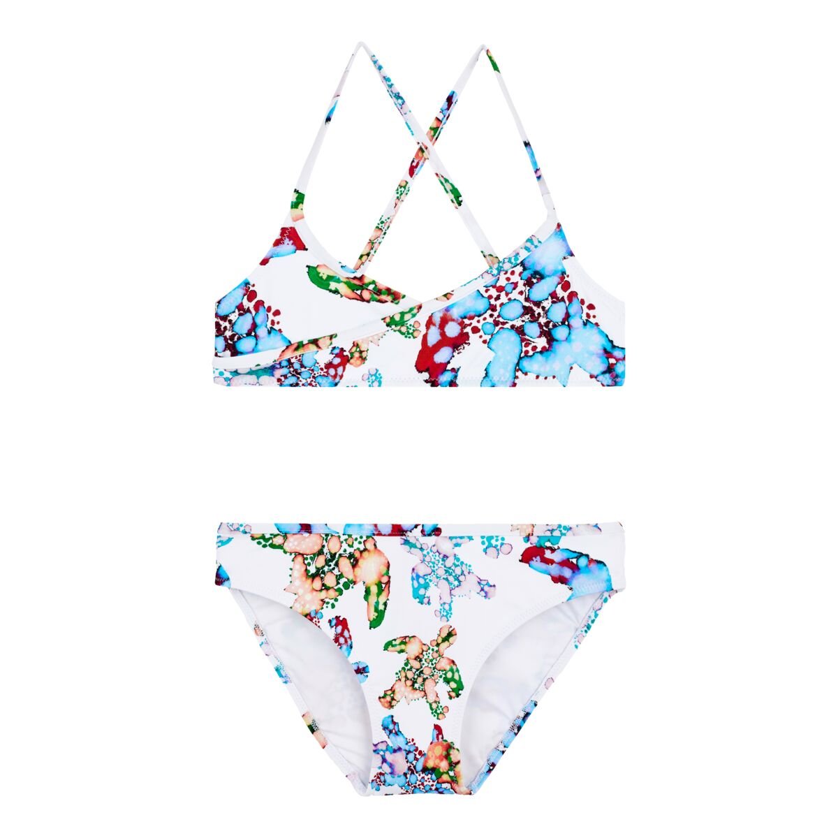 Девочки в bikini Купальник Бикини для Девочек Watercolor Turtles, цвет: Белый - купить в  Москве – интернет-магазин Vilebrequin