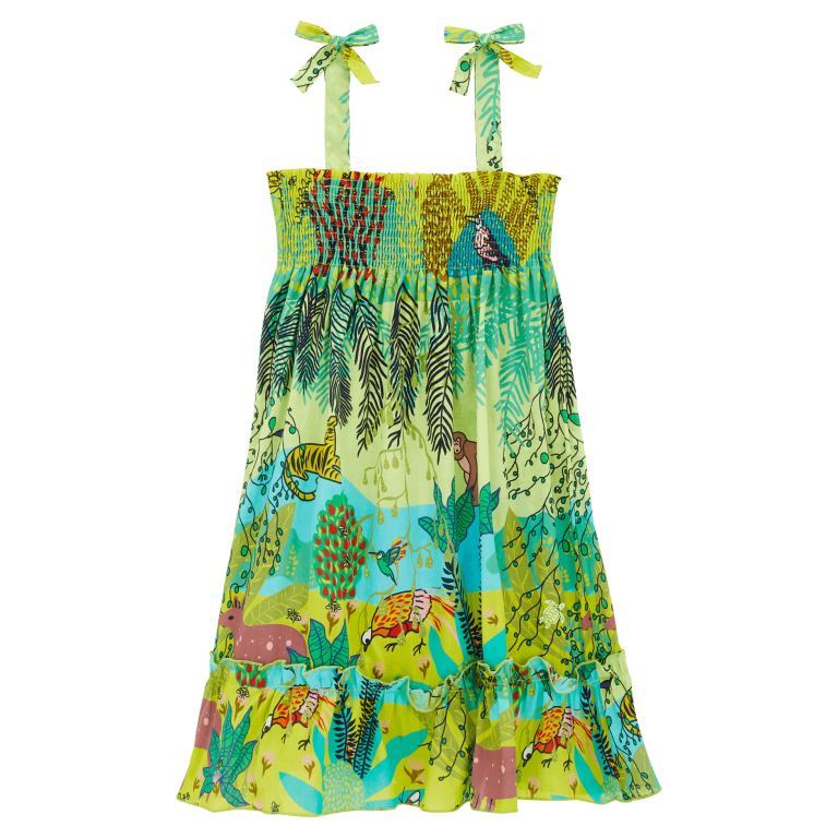Платье на Завязках для Девочек Jungle Rousseau