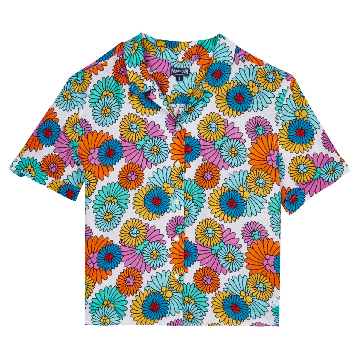 Рубашка Женская с Коротким Рукавом