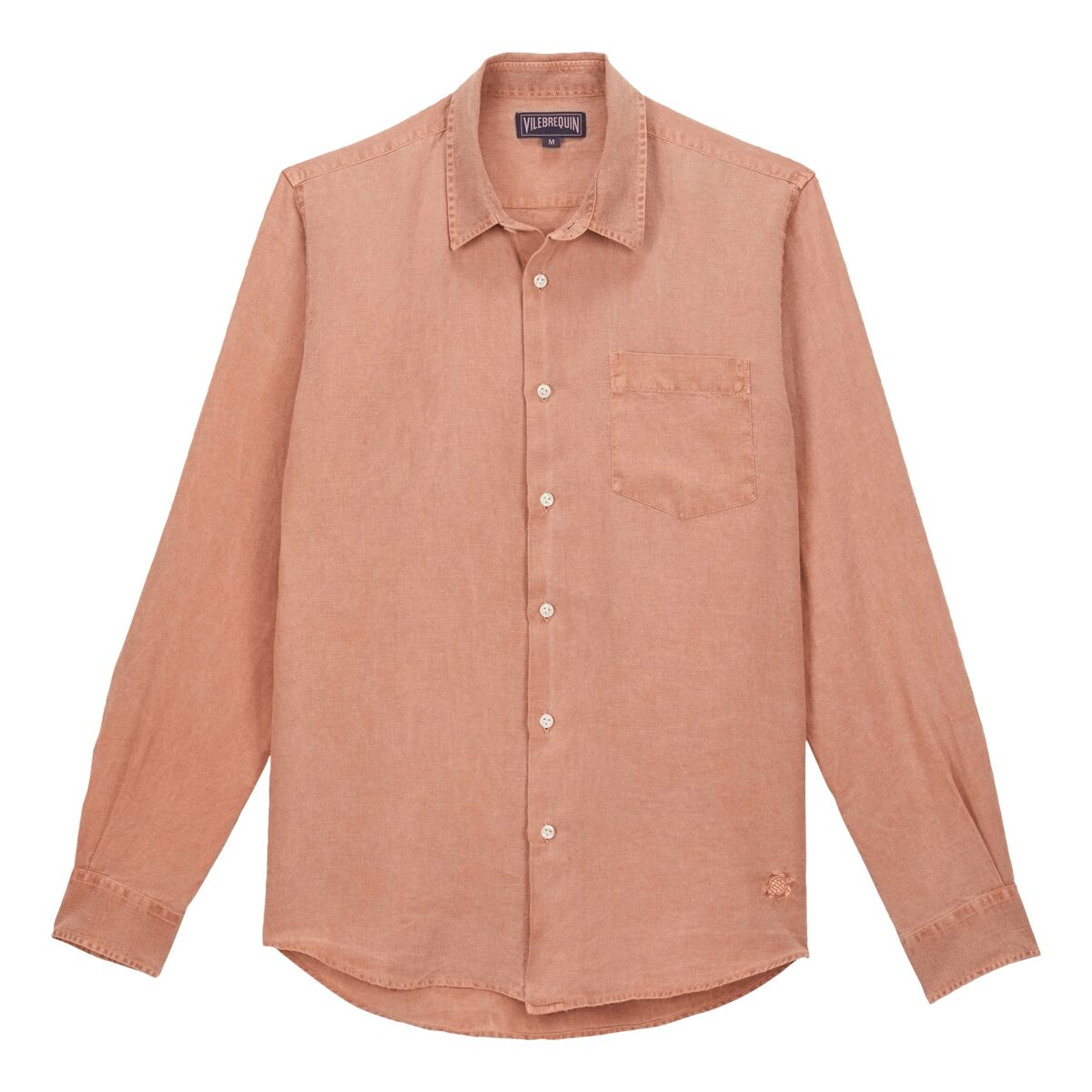 Мужская Льняная Рубашка