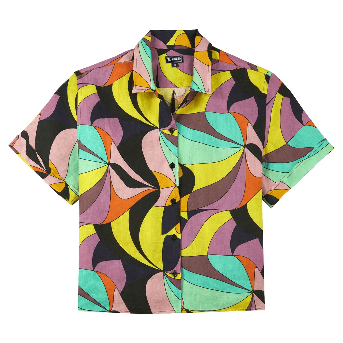 Рубашка Женская с Коротким Рукавом 1984 Invisible Fish