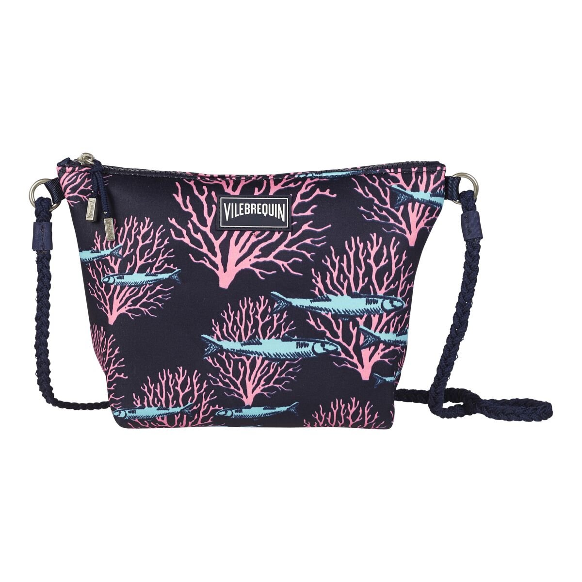 Пляжная Кросс-Боди Сумка Coral & Fishes