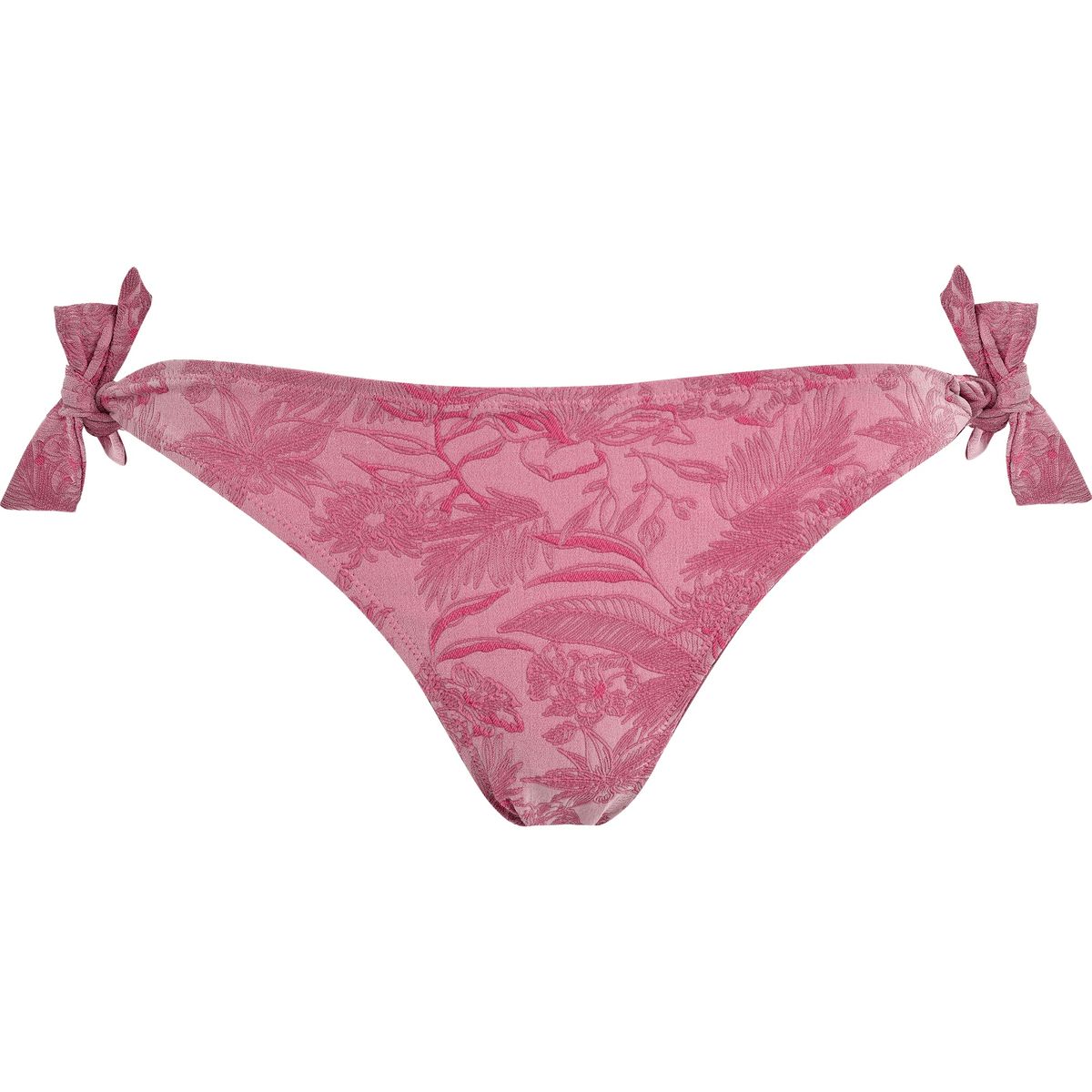 Женские Плавки Бикини на Завязках Jacquard Floral