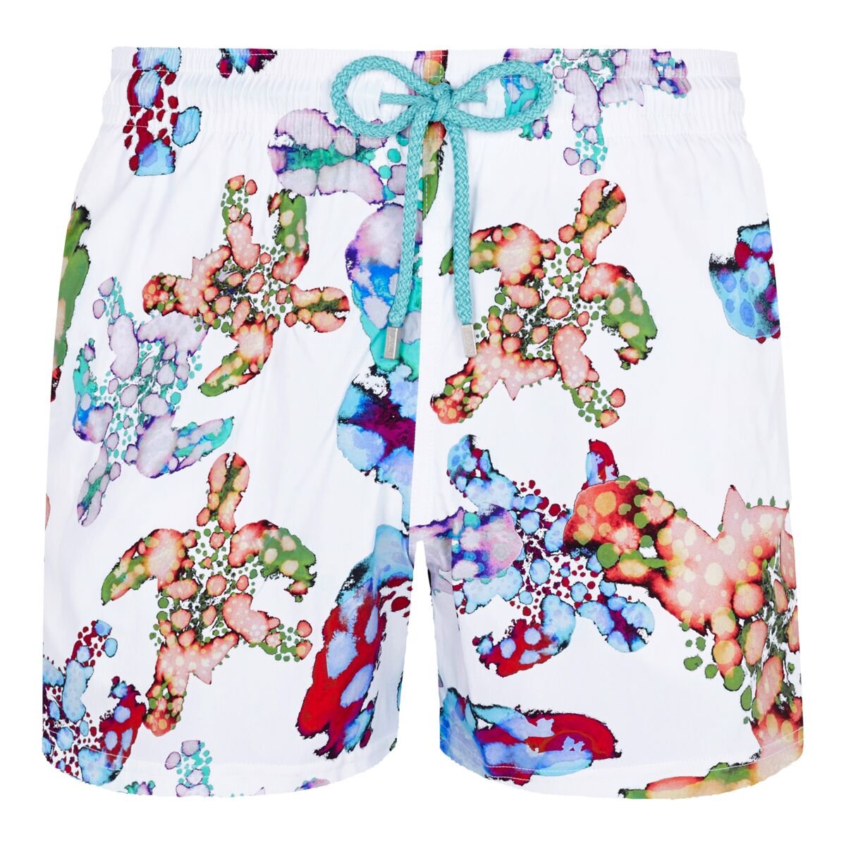Мужские Плавательные Шорты из Эластичной Ткани Watercolor Turtles