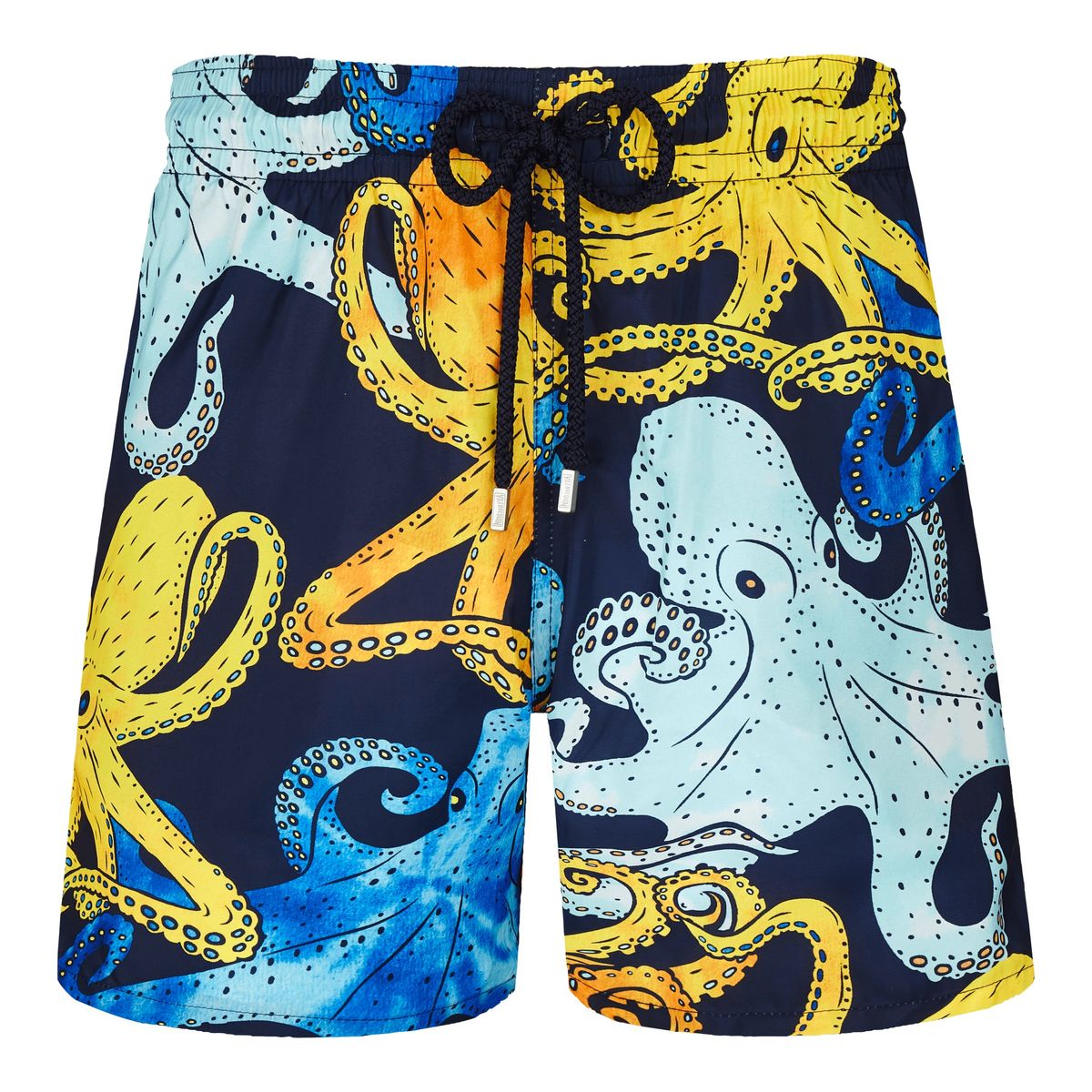 Мужские Ультралегкие Плавательные Шорты Poulpes Aquarelle