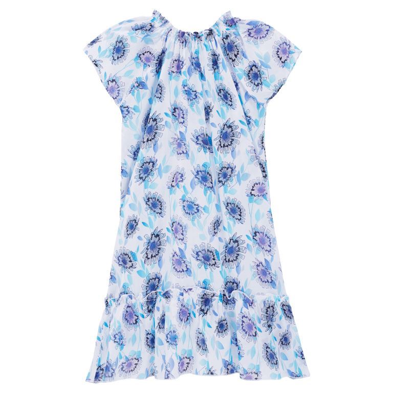 Хлопковое Платье для Девочек Flash Flowers