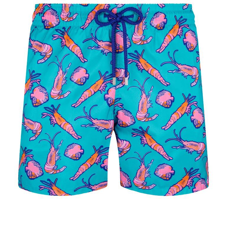 Мужские Ультралегкие Плавательные Шорты Crevettes et Poissons