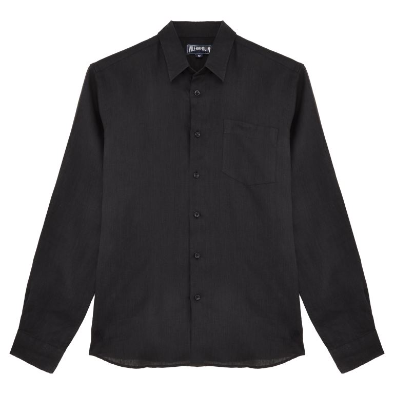 Мужская Льняная Рубашка