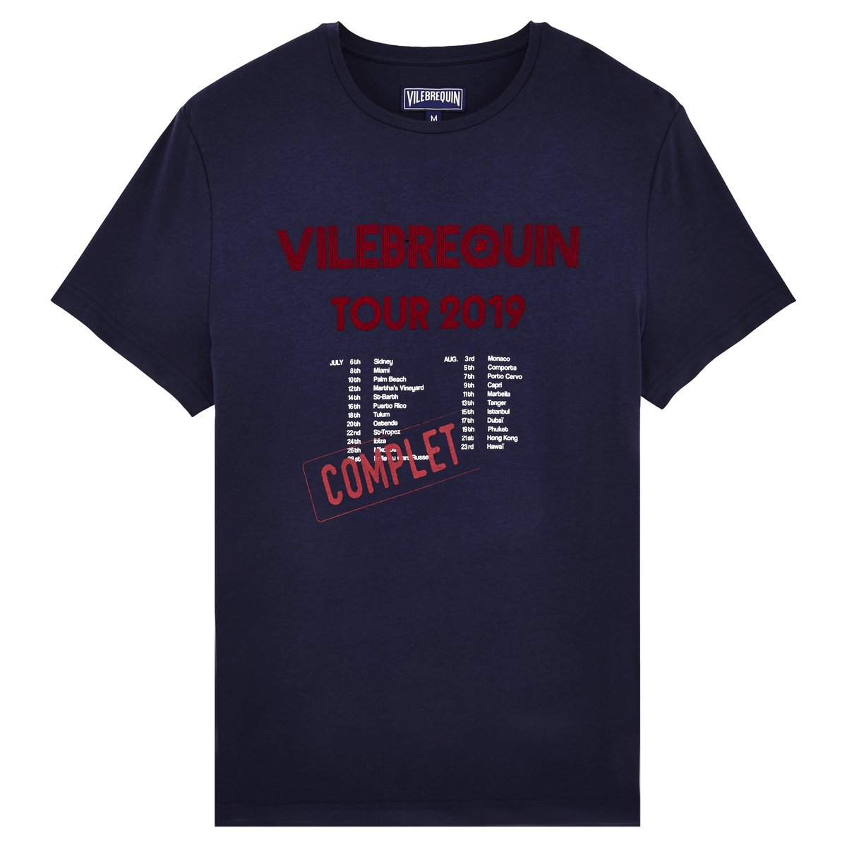 Мужская Хлопковая Футболка Vilebrequin Tour