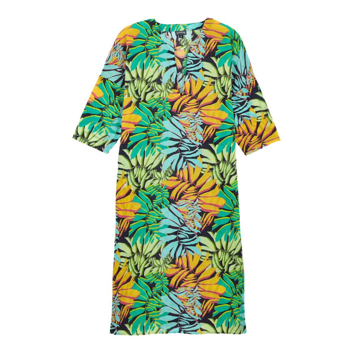 Шелковое Женское Платье Миди Jungle