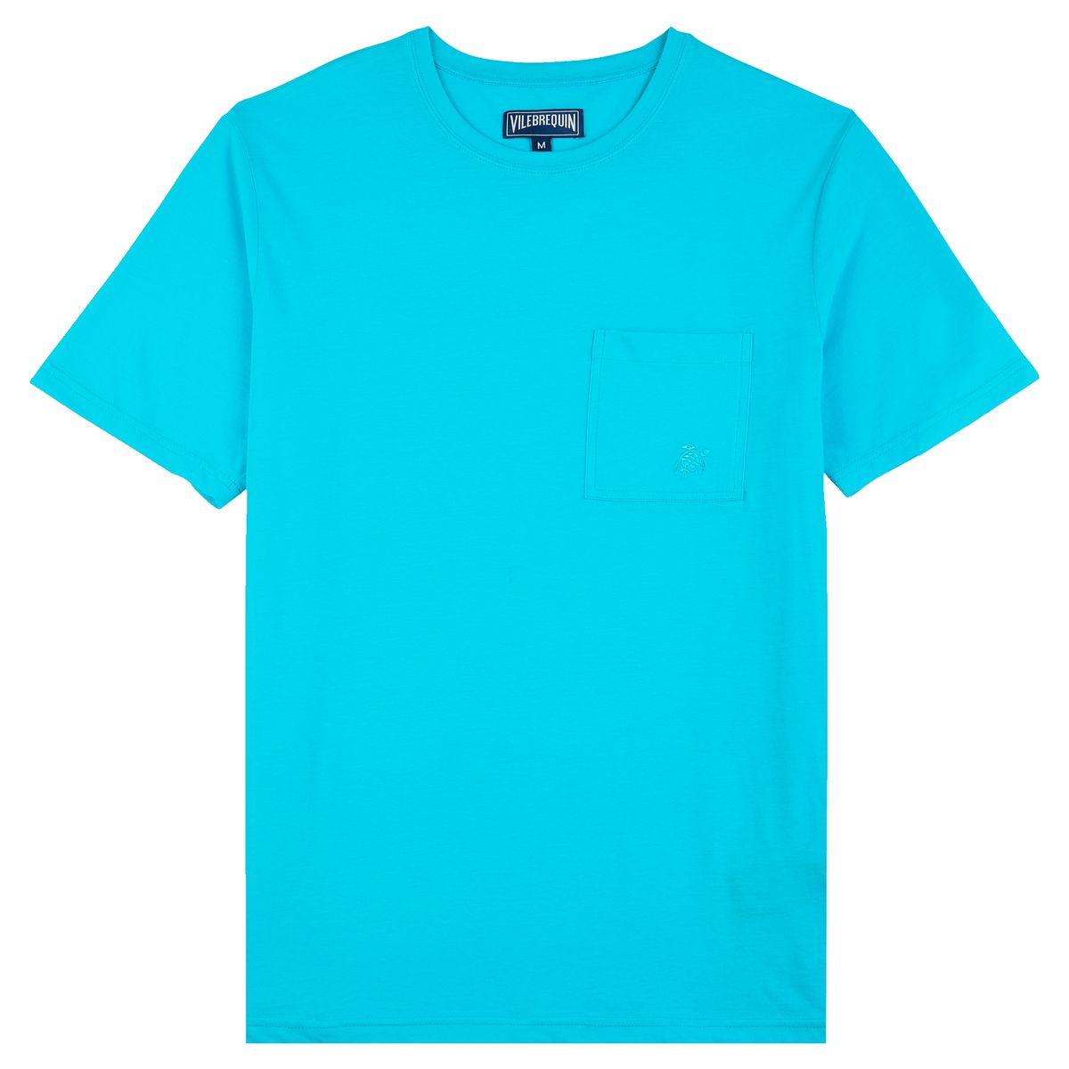 Мужская Хлопковая Футболка Однотонная