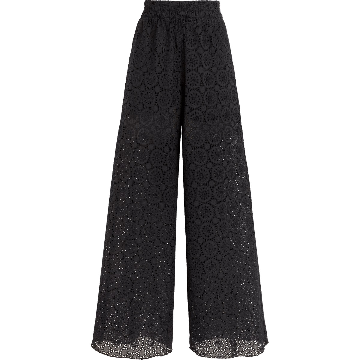 Женские Хлопковые Брюки с Английской Вышивкой