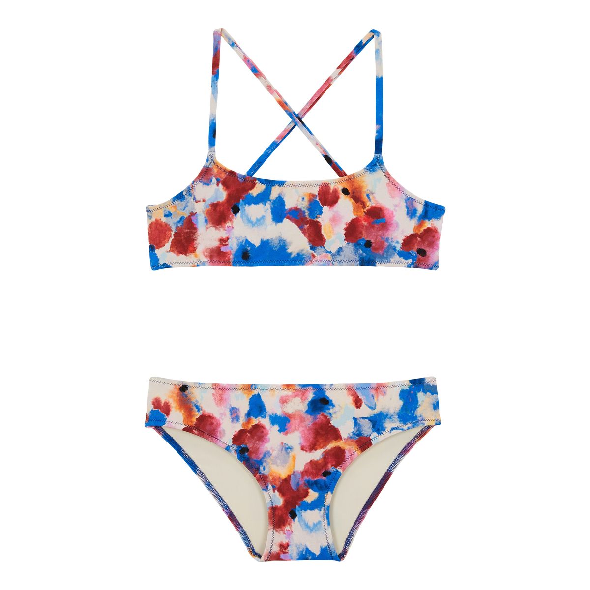 Раздельный Купальник для Девочек Flowers In The Sky